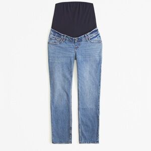 Abercrombie ankle straight maternity jean size 27 long